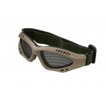 ACM Protective goggles with steel net - Coyote